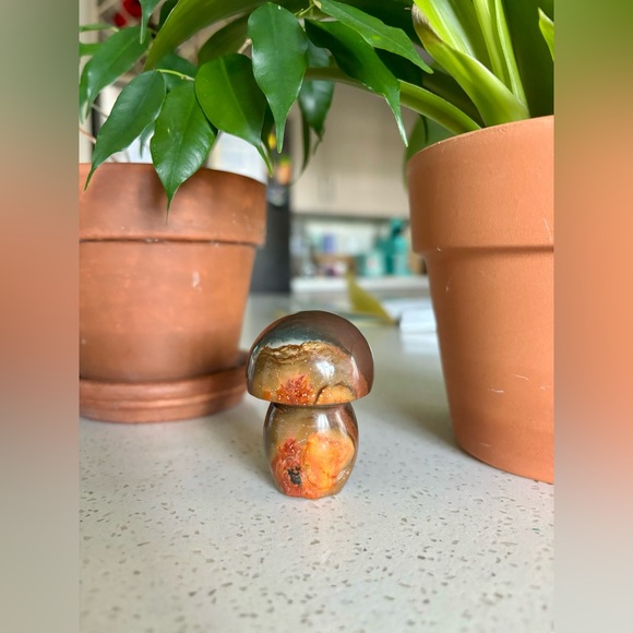 Polychrome Jasper Mushroom - Picture 2 of 5